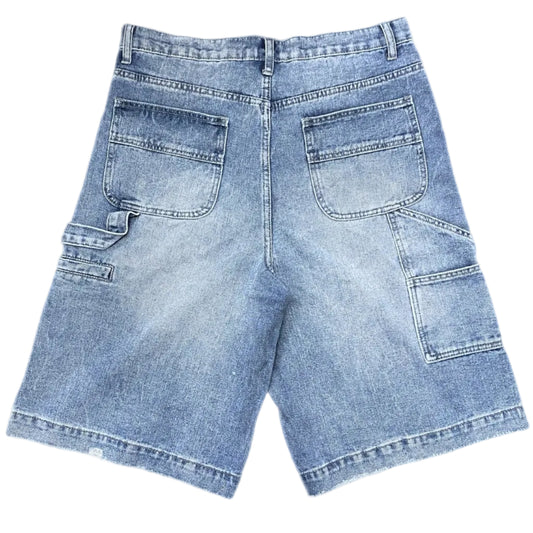 Extra Baggy Carpenter Shorts Light Blue