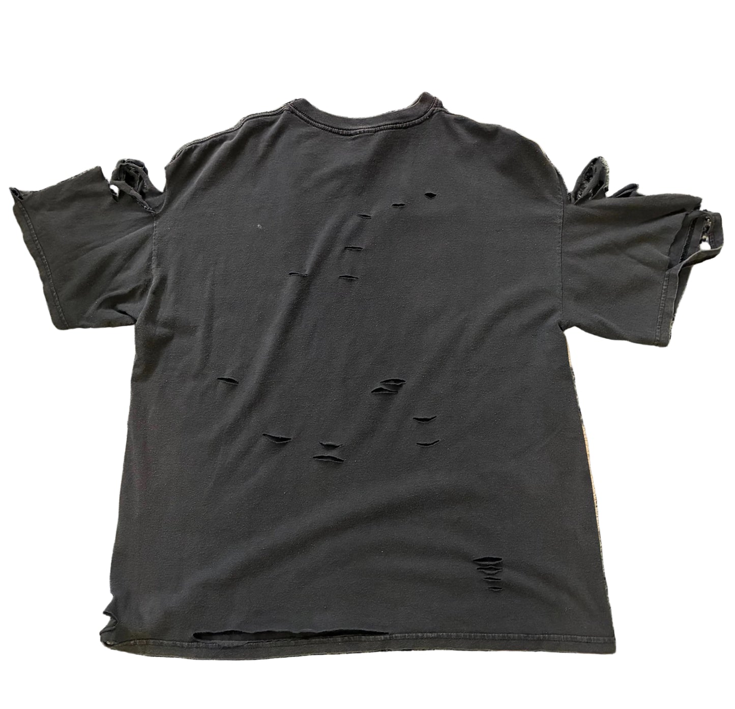 Vintage 2003 ACDC Thrashed Tee Black
