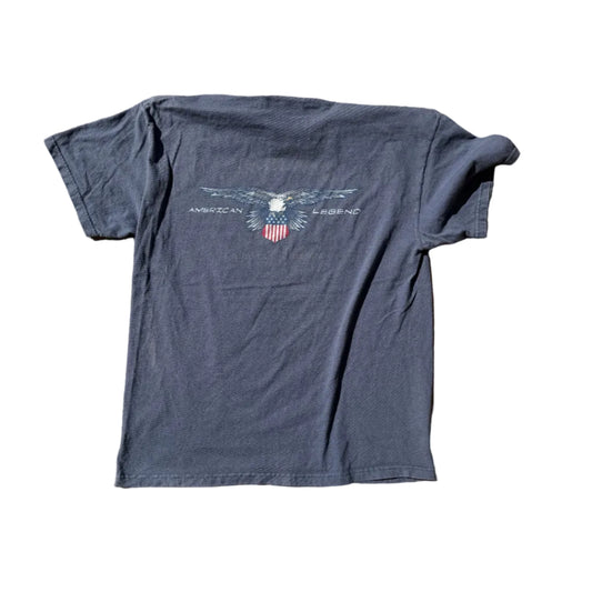 Vintage Harley Lakeland Tee Blue