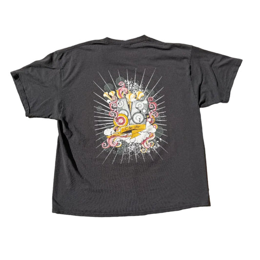 Vintage Elton John Tour Tee Black