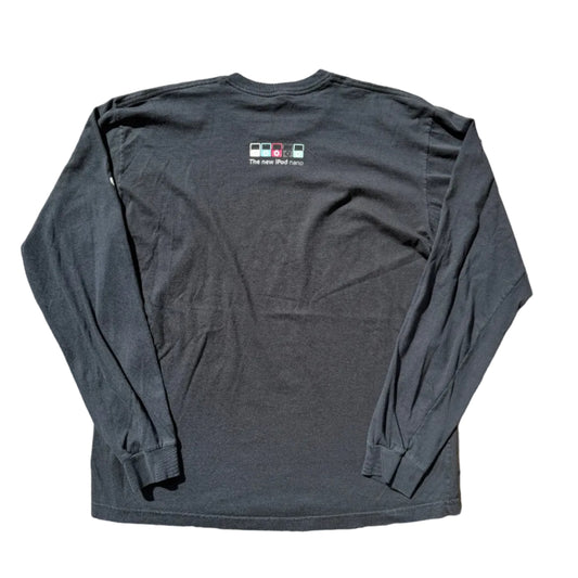 Vintage Apple iPod Nano Launch LS Tee Black