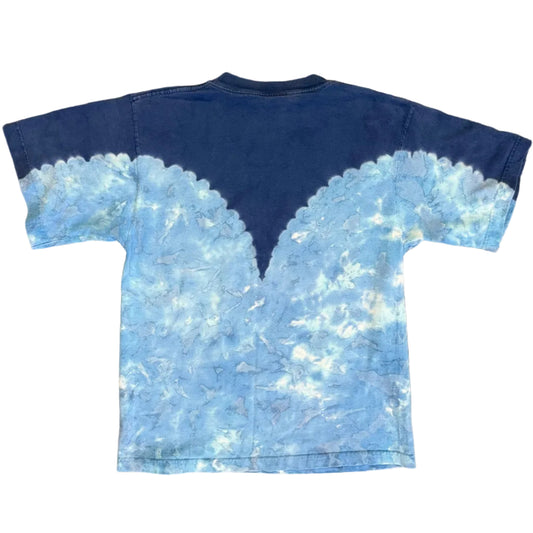 Vintage Gyarados Pokemon AOP Tee Blue