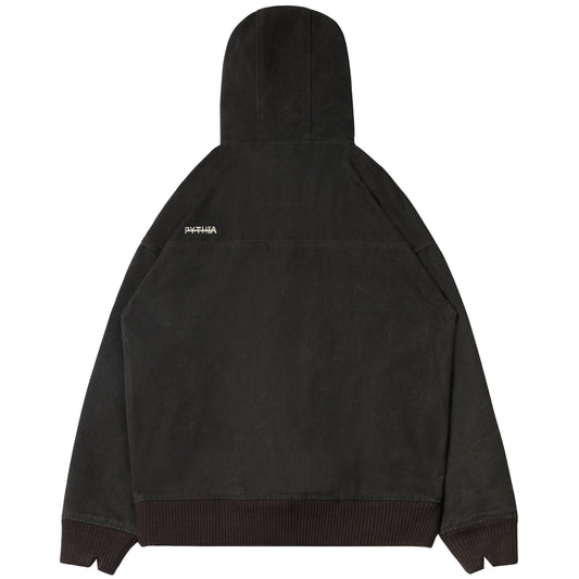 CANVAS WORK JACKET - VINTAGE BLACK