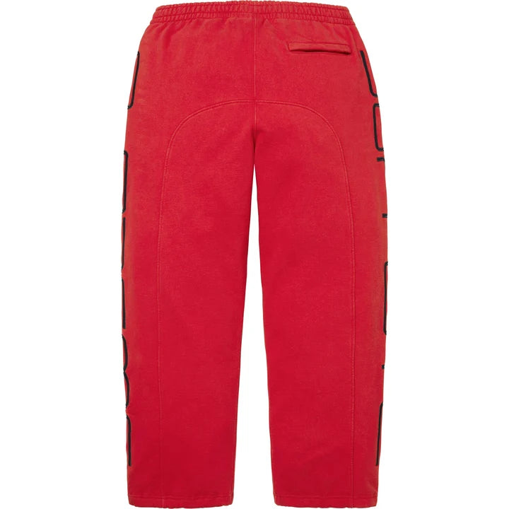 Supreme FW26 Connect Sweatpants Red