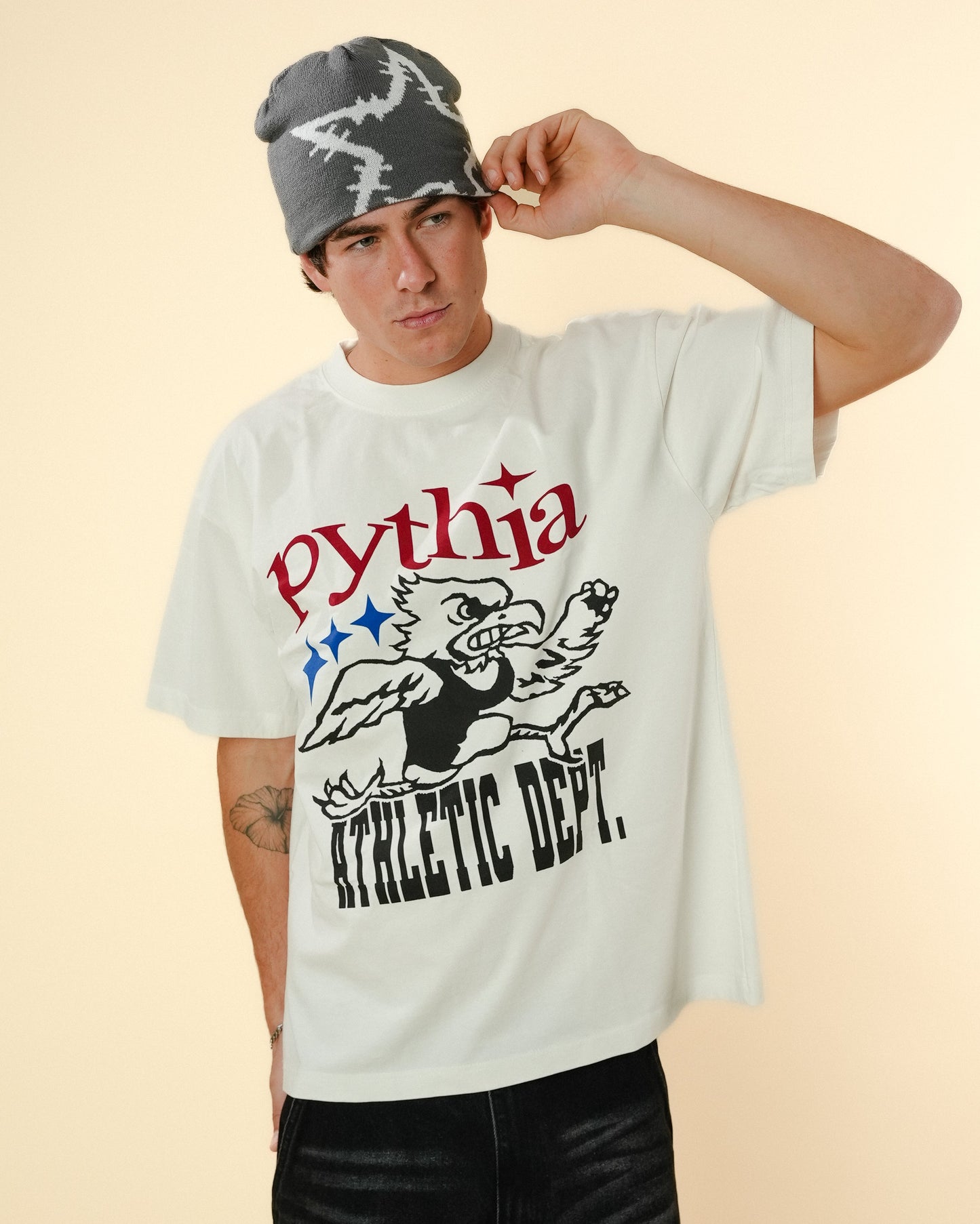 ATHLETIC DEPARTMENT TEE - WHITE