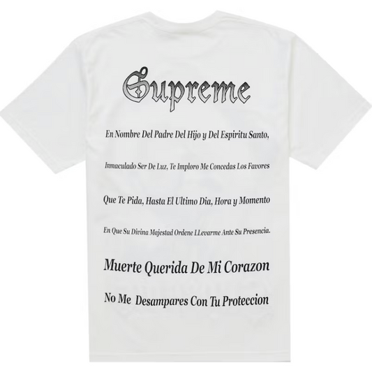 Supreme SS26 Grim Reaper Tee White