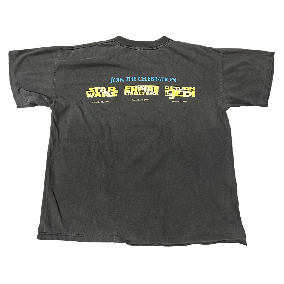 Vintage Star Wars Trilogy Tee Black