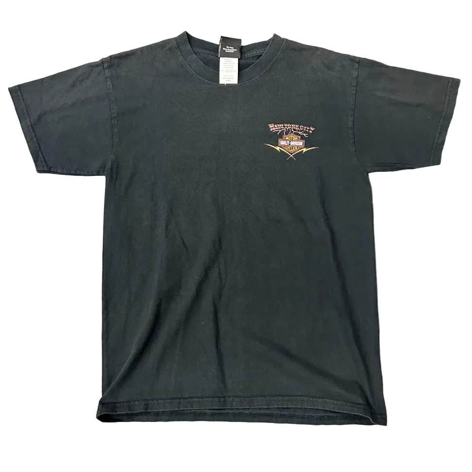 Vintage Harley Davidson NYC Tee Black