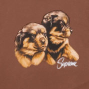 Supreme FW26 Puppies Tee Brown