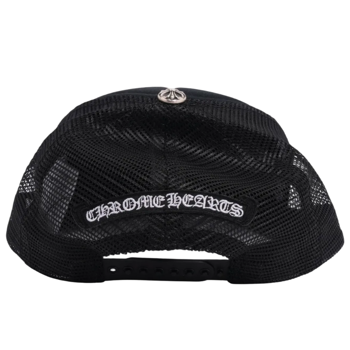 Chrome Hearts Cemetery Trucker Hat Black/Red