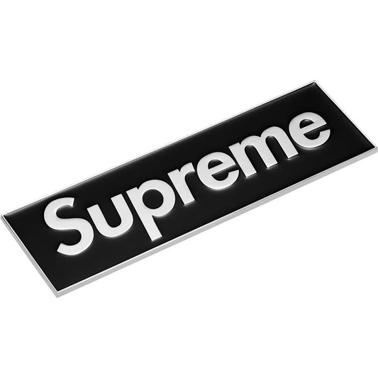 Supreme Box Logo Car Emblem