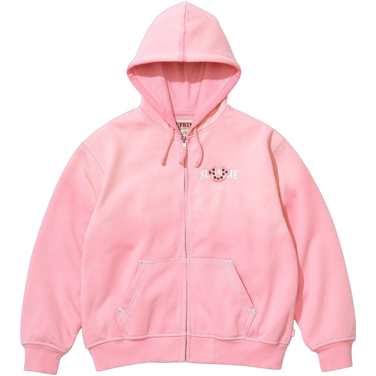 Supreme True Religion Zip Up Hooded Sweatshirt (FW25)