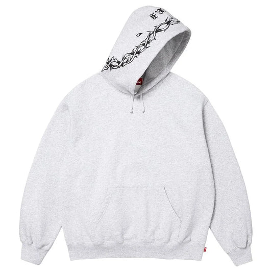 Supreme FW26 Forever Hooded Sweatshirt Heather Grey