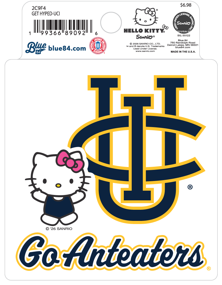 UCI x Hello Kitty Free Refills Sticker