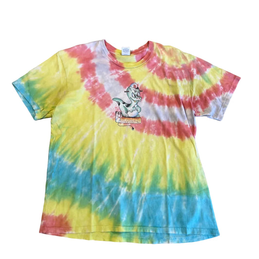 USED Supreme SS20 Dinosaur Tee Tie Dye