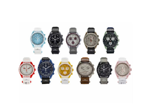 Swatch X Omega Bioceramic Moon Full Collection Set of 11