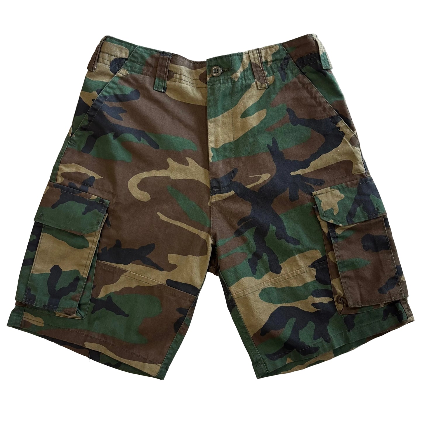USED Raspberry Hills Camo Cargo Shorts