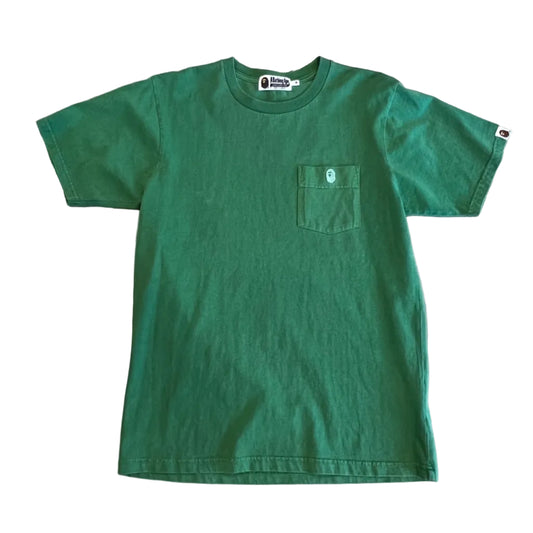 USED Bape Pocket Tee Green