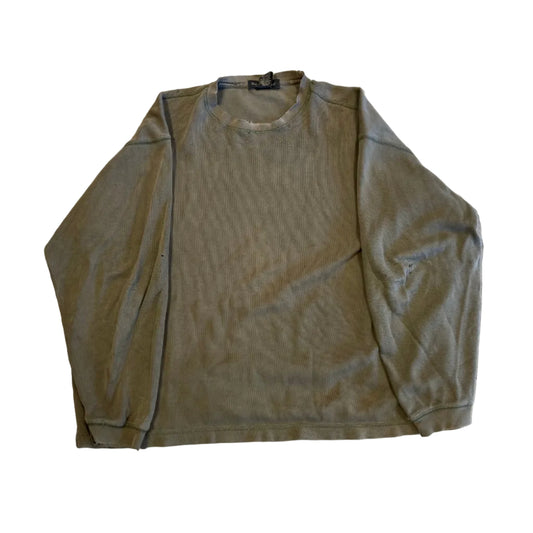 Vintage Banana Republic Distressed Crewneck Green