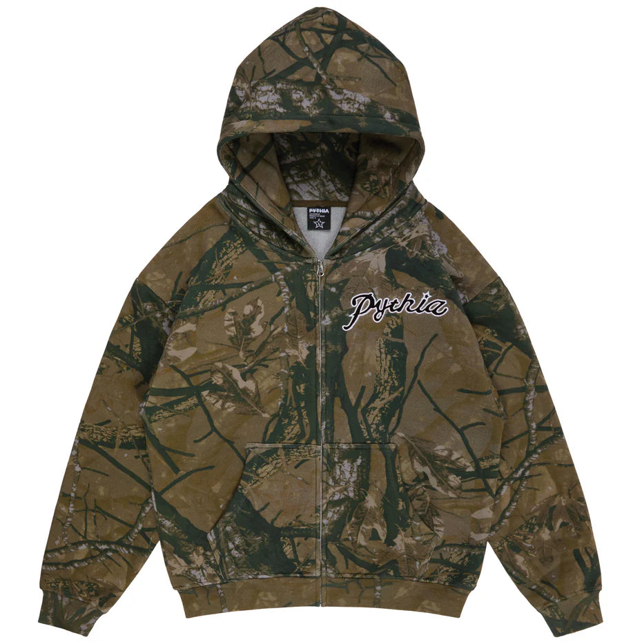 Pythia 111 Camo Zip Hoodie