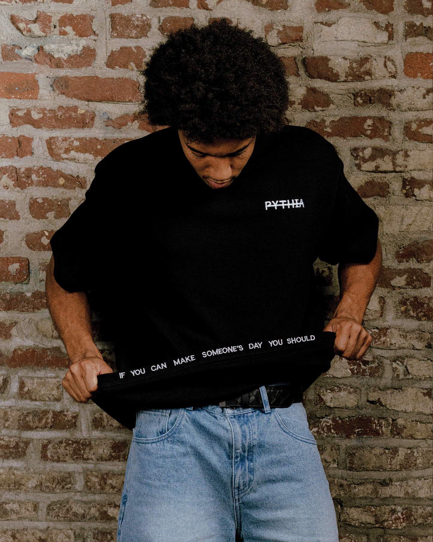FRAME WAFFLE TEE - 3 PACK