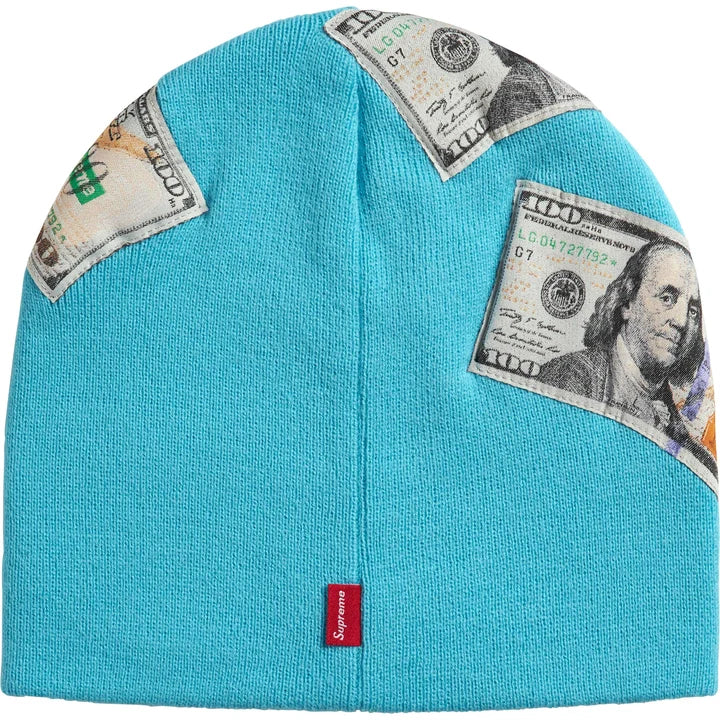 Supreme FW26 Money Beanie Blue