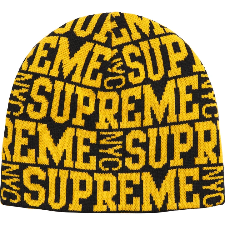 Supreme FW26 Reversible Camo Beanie Black