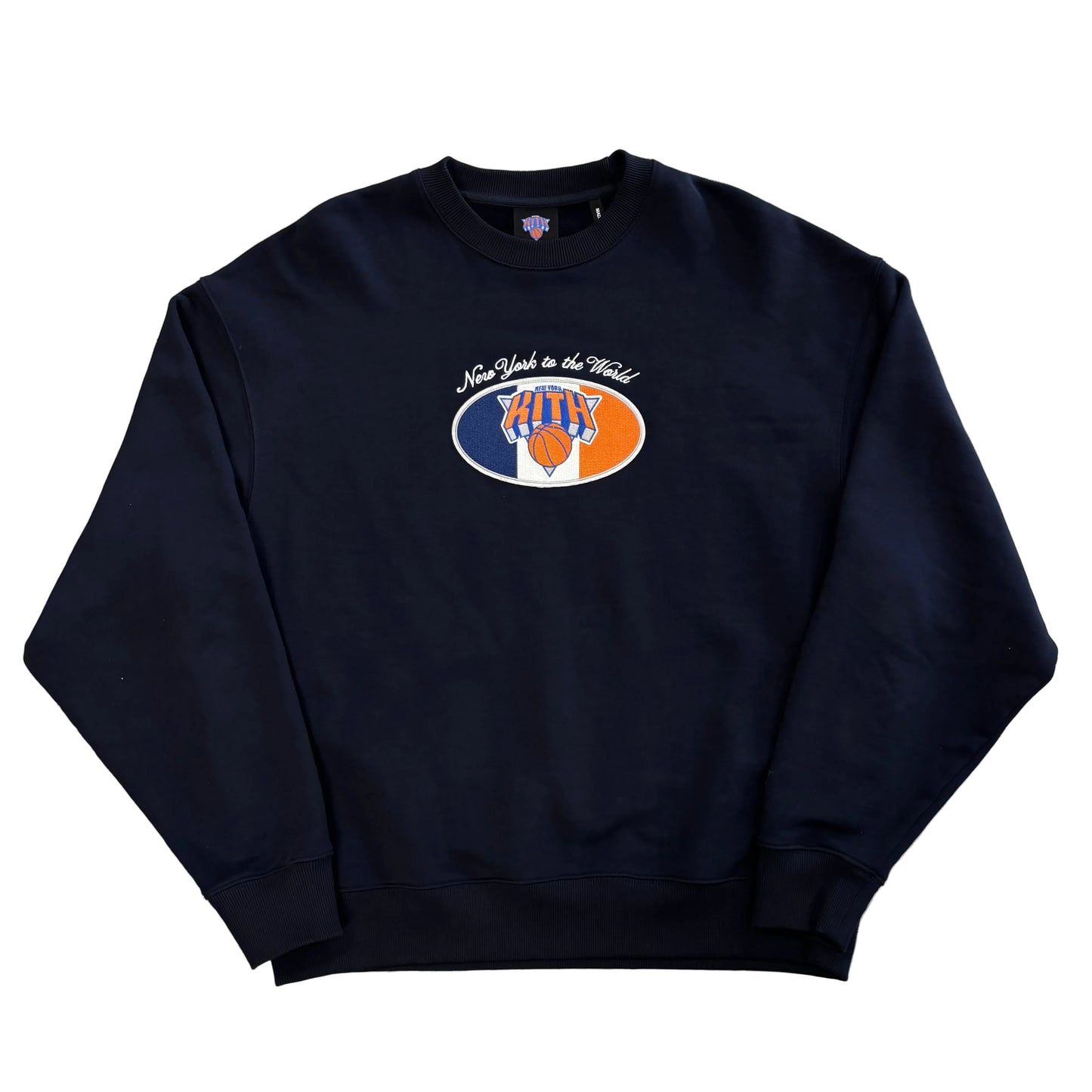 Kith For NY Knicks Insignia Crewneck Black