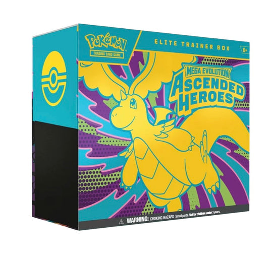 Mega Evolutions Ascended Heroes Elite Trainer Box “Sealed Box”