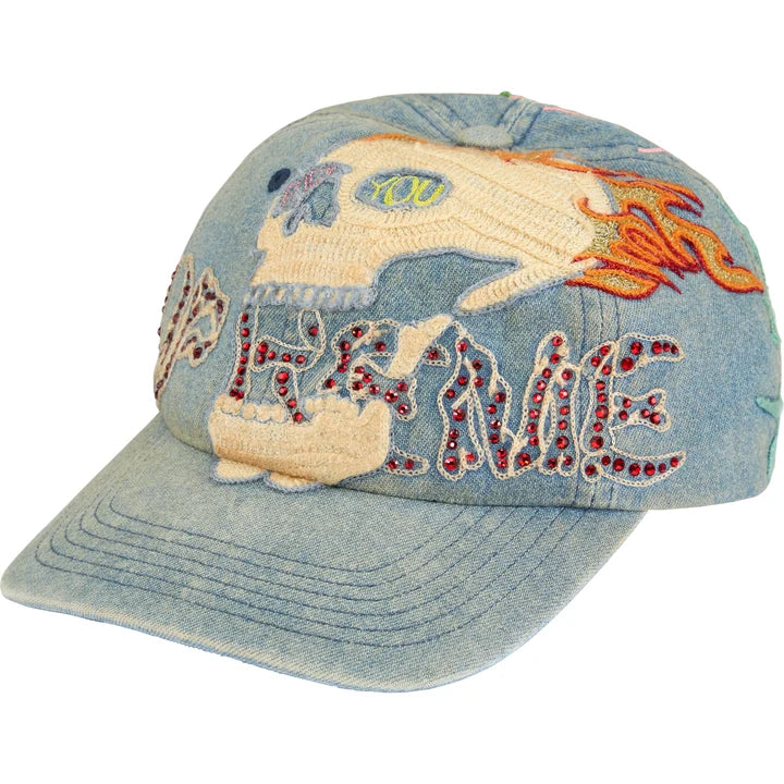 Supreme FW26 WSFT 6-Panel Hat Denim