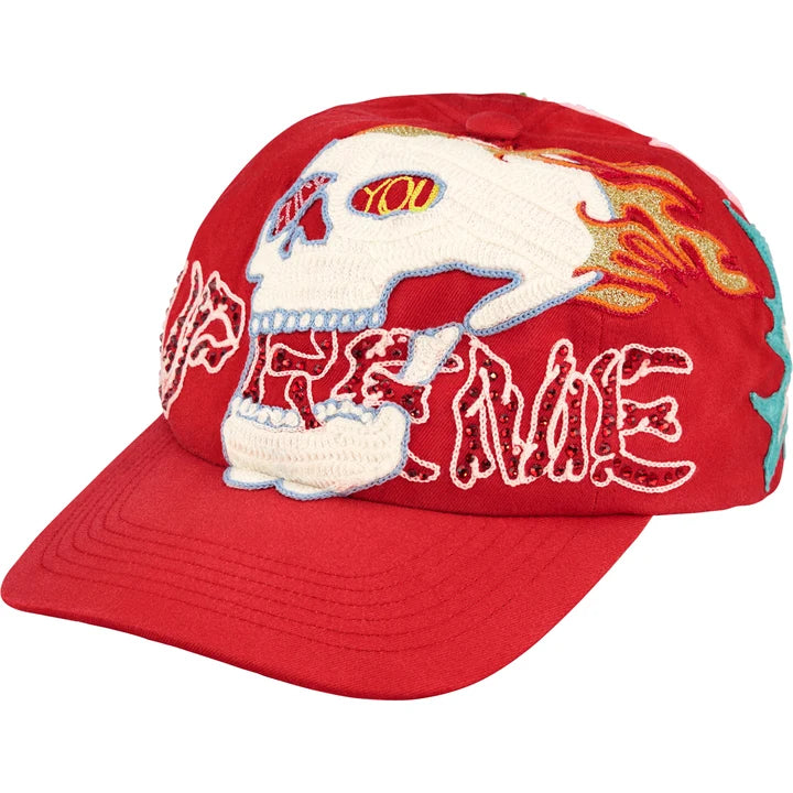 Supreme FW26 WSFT 6-Panel Hat Red