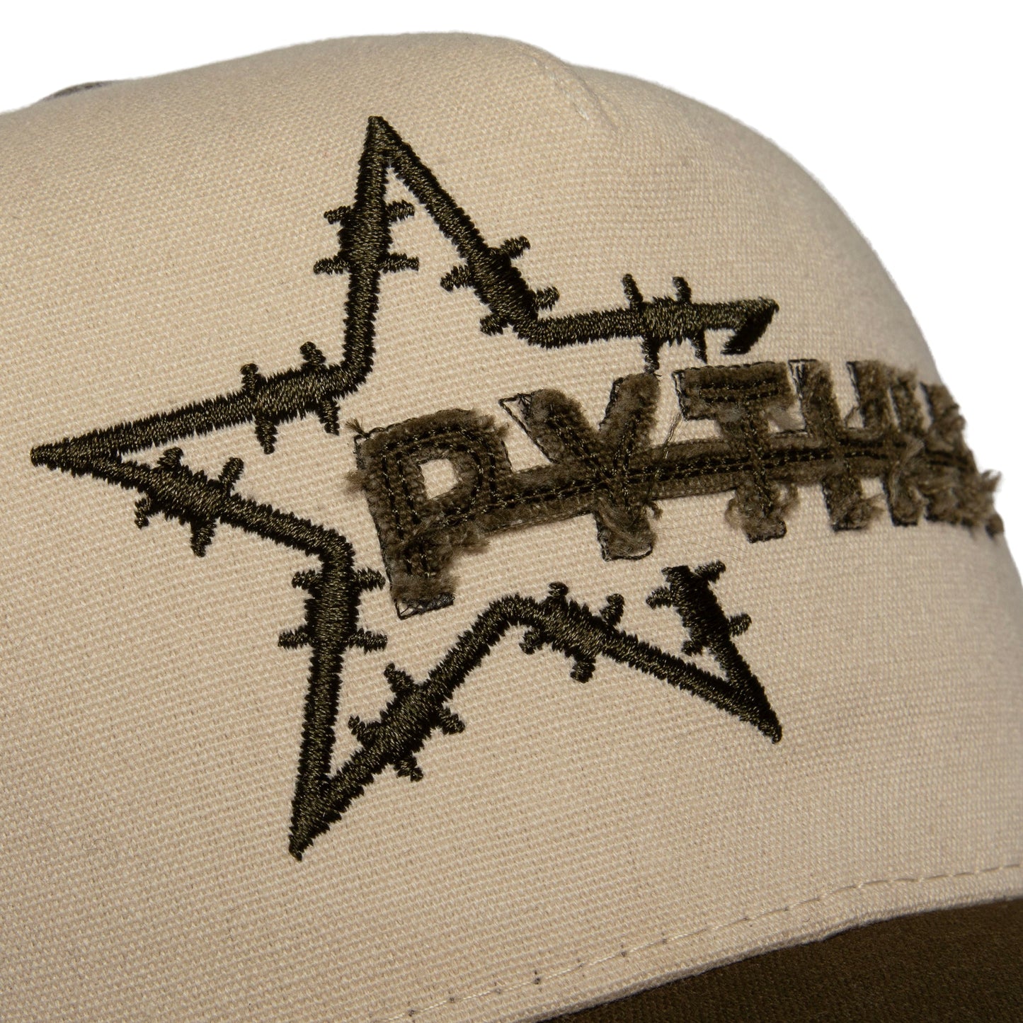PYTHIA x VARIENT HAT - OLIVE / TAN