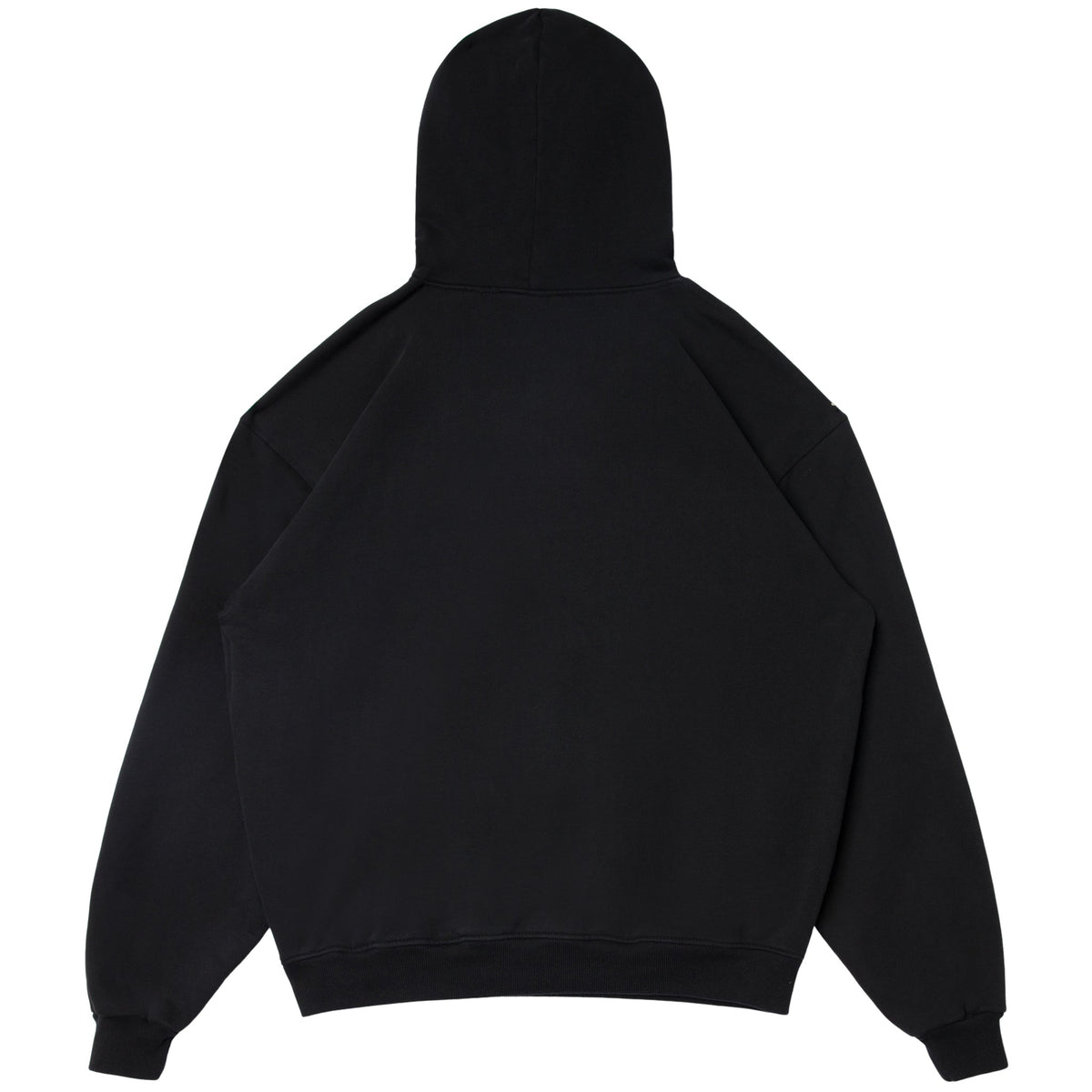 CURSIVE LOGO HOODIE - BLACK