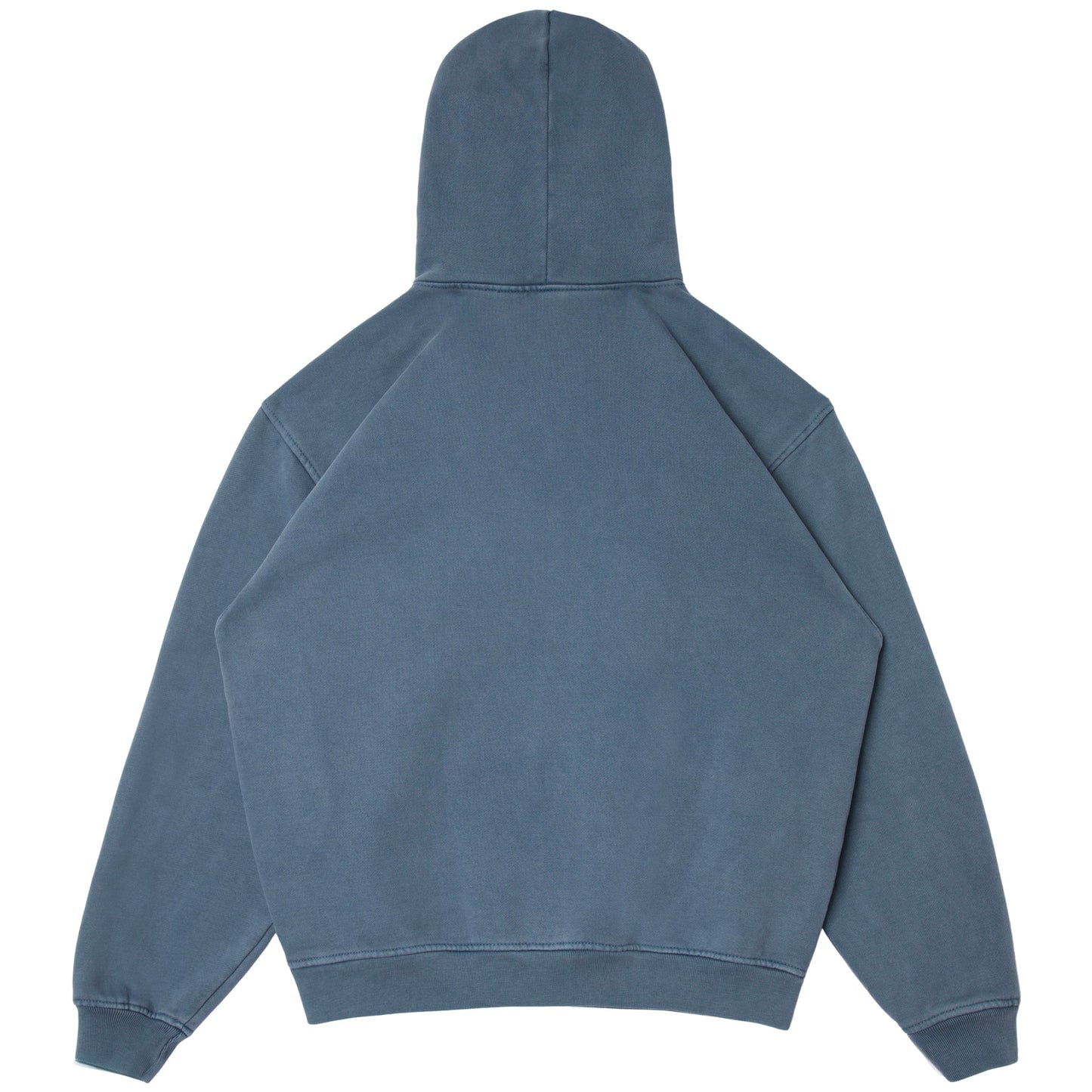 CURSIVE LOGO HOODIE - WASHED BLUE