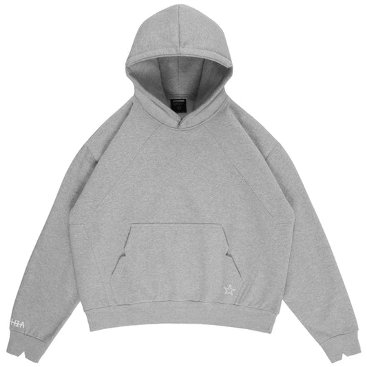 PERIPHERAL HOODIE - HEATHER
