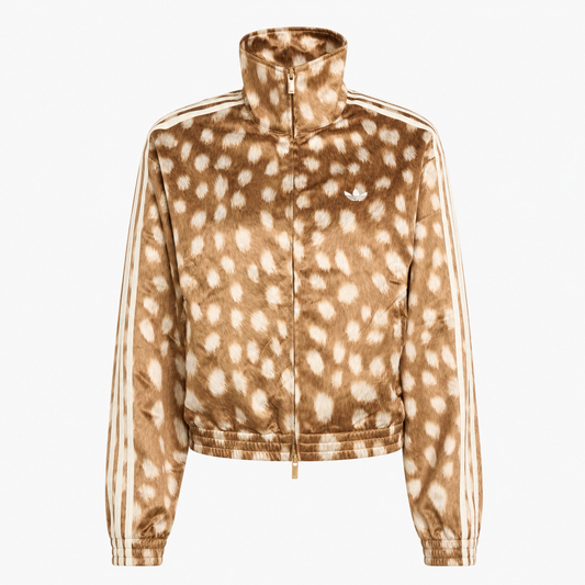 Women’s Animal Print Firebird TrackTop “Brown Desert”