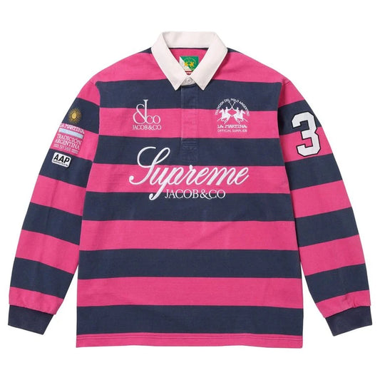 Supreme La Martina Jacob & Co Rugby Polo Stripe