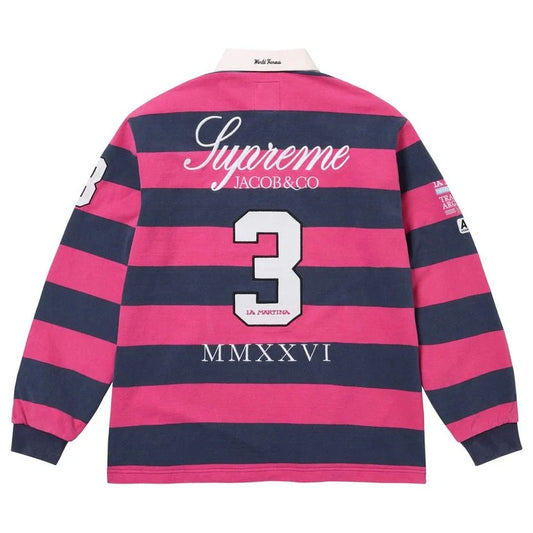 Supreme La Martina Jacob & Co Rugby Polo Stripe