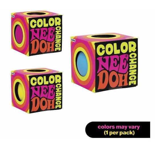 Needoh Color Change Squishy Fidget 3 Pack