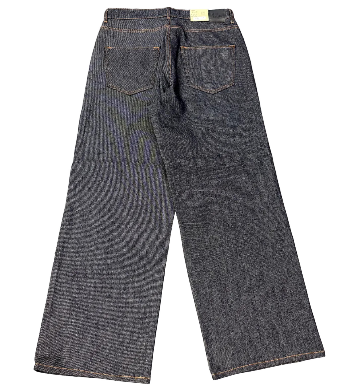 Raw Blue Denim Baggy Jeans