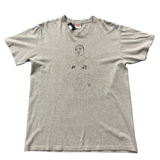 USED Supreme Hipee Tee Grey