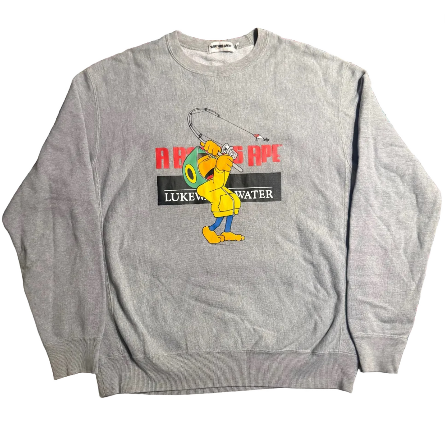 USED A Bathing Ape x Luke Water Crewneck