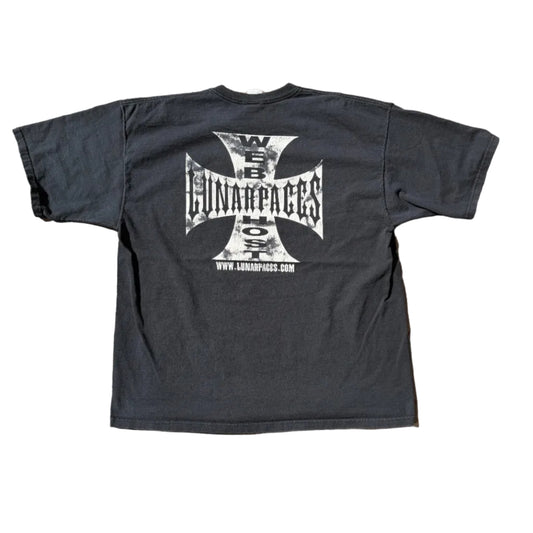 Vintage Lunar Paces Tee Black