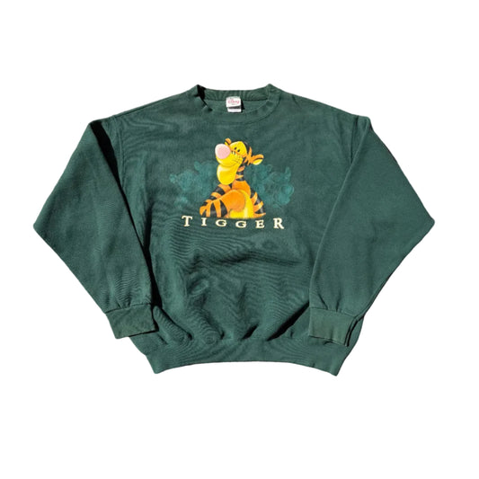 Vintage Disney Tigger Crewneck Green