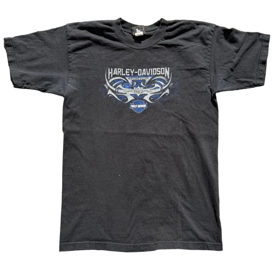 Vintage Harley Montana Tee Black