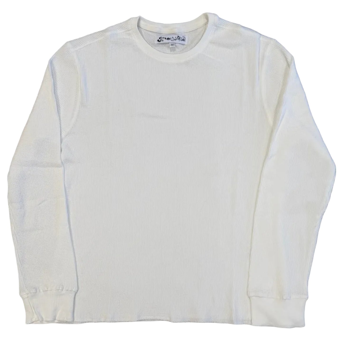 Grounded Blanks Thermal LS White