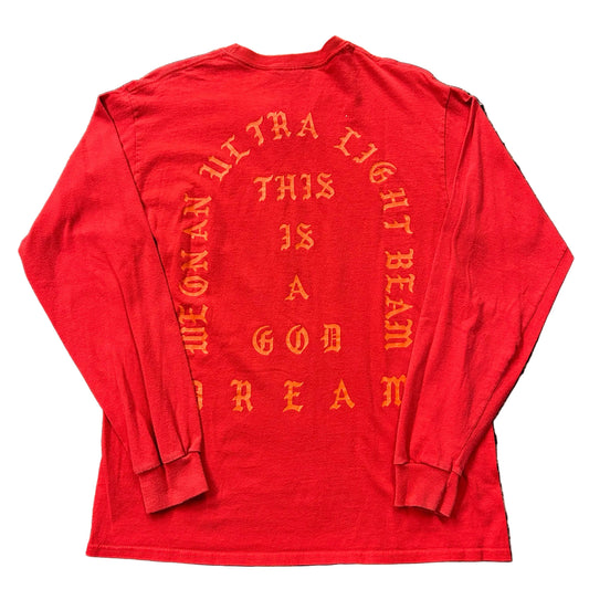 USED Kanye West Pablo LS Red