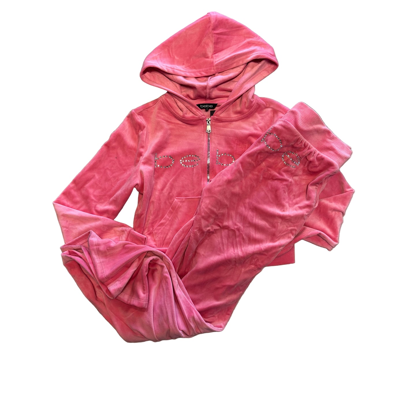 BEBE Velour Tracksuit Pants