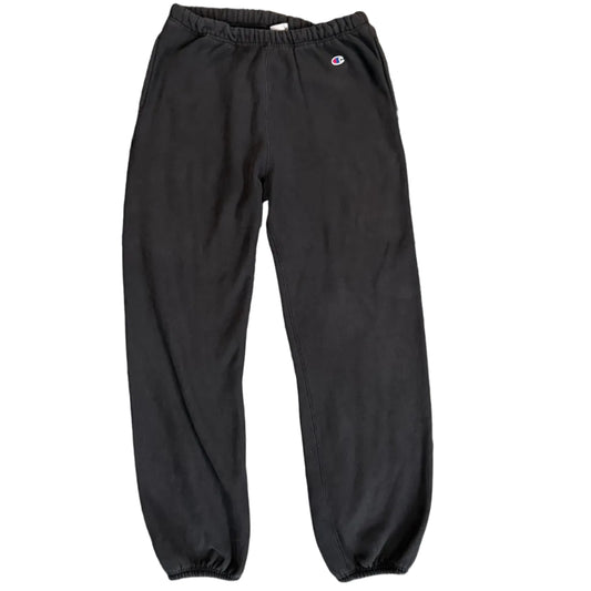 USED Bape A Bathing Ape Champion Sweatpants Black