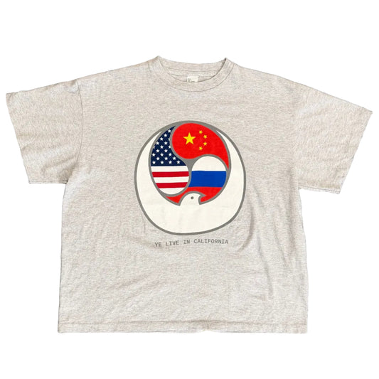 Kanye West Bully Sofi Stadium Tee Grey